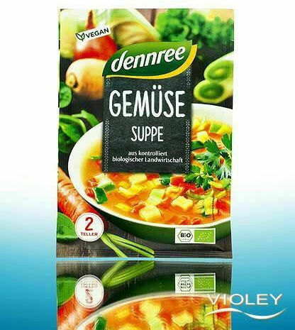 Dennree Soup Vegetable 40gr