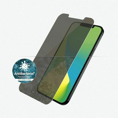 PanzerGlass Standard Super+ Antibacterial Privacy Full Face Tempered Glass (iPhone 13 mini) P2741