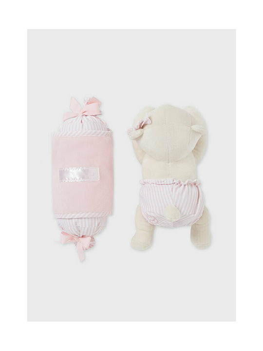 Mayoral Βρεφικό Σφηνάκι Ύπνου Anti-Roll Bear Cushion Baby Pink