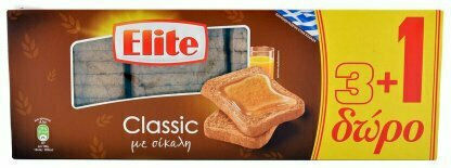 Elite Φρυγανιές Σίκαλης Elite Σίκαλης 90gr