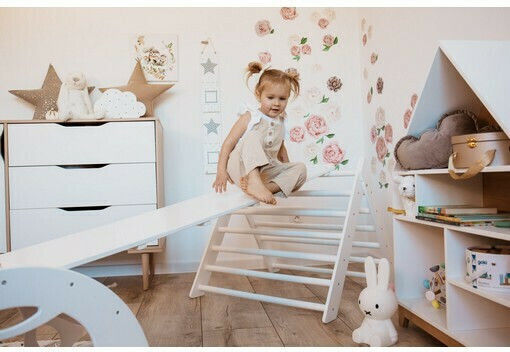 IngVart Τρίγωνο Αναρρίχησης Montessori Pikler Climbme Πολύχρωμο