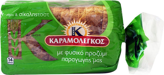 Karamolegos Toastbrot Roggen Roggen Toast 340gr