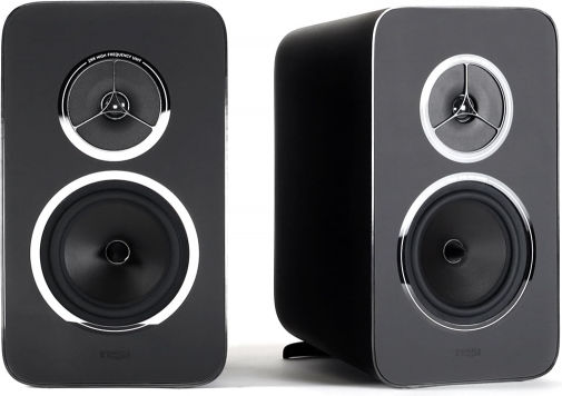 Rega Kyte Двойка Hi-Fi Говорители Bookself 80W 2 Брой шофьори Ш18.8xД23.2xВ32.5см. Черен