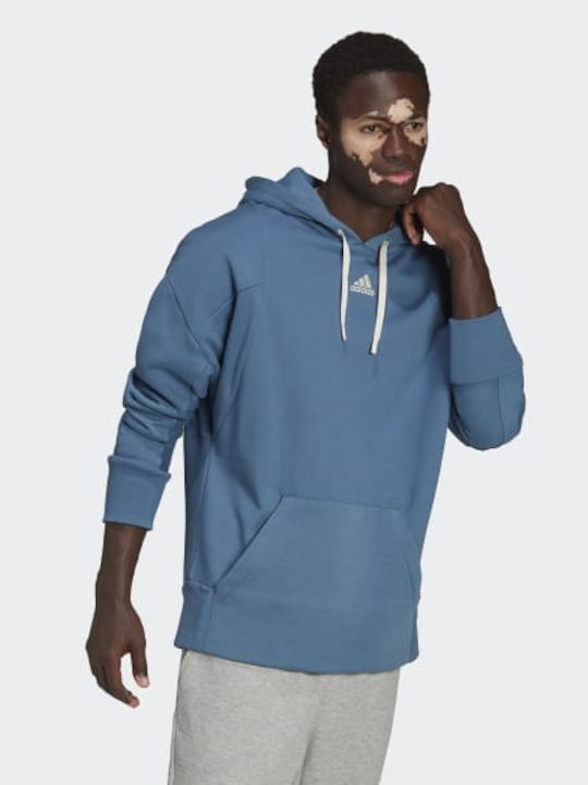 Studio Lounge Sweatshirt mit Kapuze Altered Blau