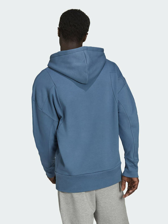 Studio Lounge Sweatshirt mit Kapuze Altered Blau