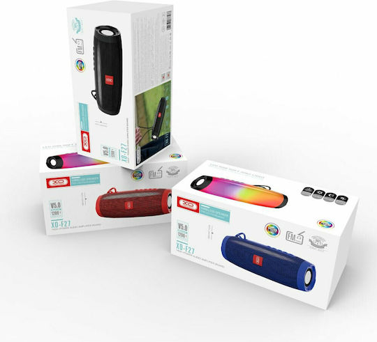 XO F27 Ηχείο Bluetooth 10W με Ραδιόφωνο και Διάρκεια Μπαταρίας έως 4 ώρες Μαύρο