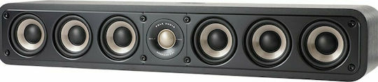 Polk Audio S35 Ηχείο Hi-Fi Κεντρικό 150W 2 Δρόμων Π61.98xΒ15.49xΥ10.48εκ. Μαύρο