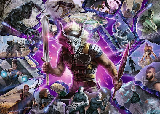 Villainous Killmonger Puzzle 2D 1000 Teile