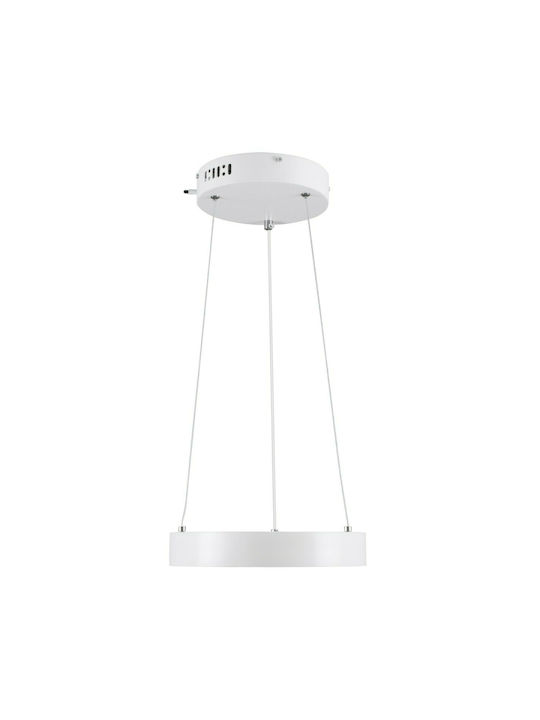 GloboStar Nemesis Pendant Light White 31x31cm