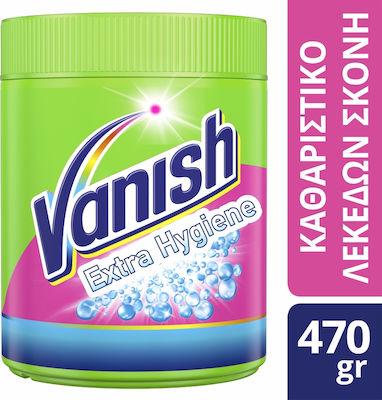 Vanish Extra Hygiene Dezinfectant Curățător de pete în Pudră 470gr 1buc