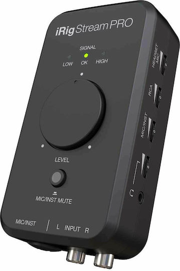 IK Multimedia IRig Stream Pro Εξωτερική Επαγγελματική Κάρτα Ήχου