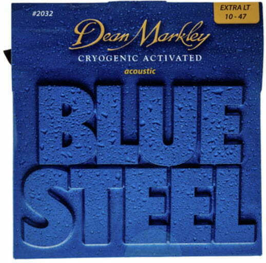 Dean Markley Blue Steel Струни За Акустична Китара Бронзови Набор 10 - 47 Extra Light