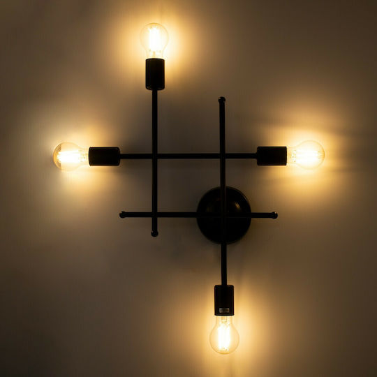 GloboStar Piping Wall Lamp GloboStar Piping Wall Lamp
