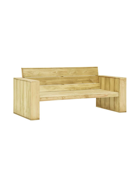 Garden & Outdoor Furniture Sets Living Room Set Pieces 2 with Pillows Teak Wood