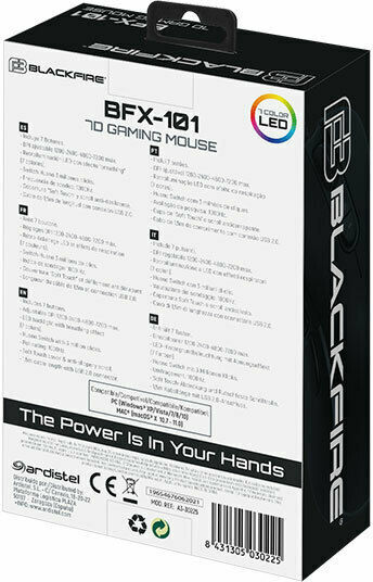 Ardistel BFX-101 Gaming Ποντίκι 7200 DPI Μαύρο