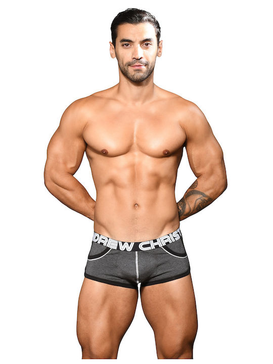 Andrew Christian - Show-It Retro Pop Boxers - Grey