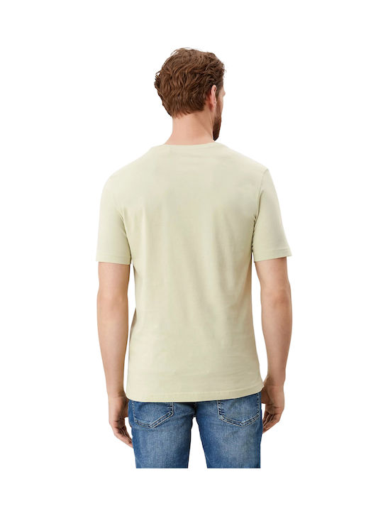 S.Oliver Men's Short Sleeve T-shirt Green