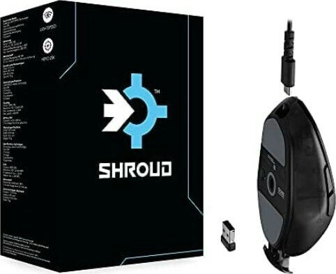 Logitech G303 Shroud Ασύρματο Gaming Ποντίκι 25000 DPI Μαύρο