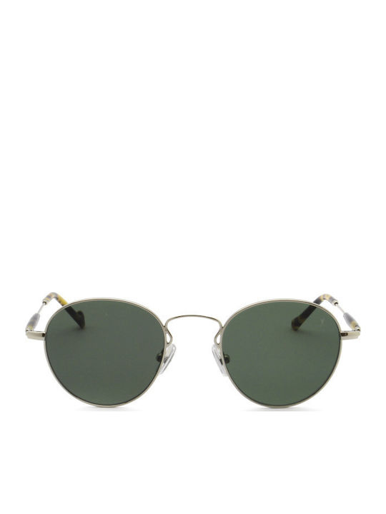 Eyepetizer Orangerie Unisex Γυαλιά Ηλίου με Ασημί Μεταλλικό Σκελετό και Πράσινο Φακό