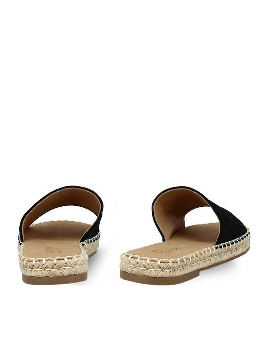 Women's Flat Sandals Anatomic in Black Color