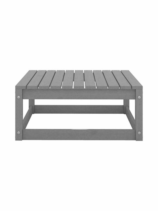 vidaXL Zweisitziges Outdoor-Sofa Hölzernes mit Kissen 70x70x67cm