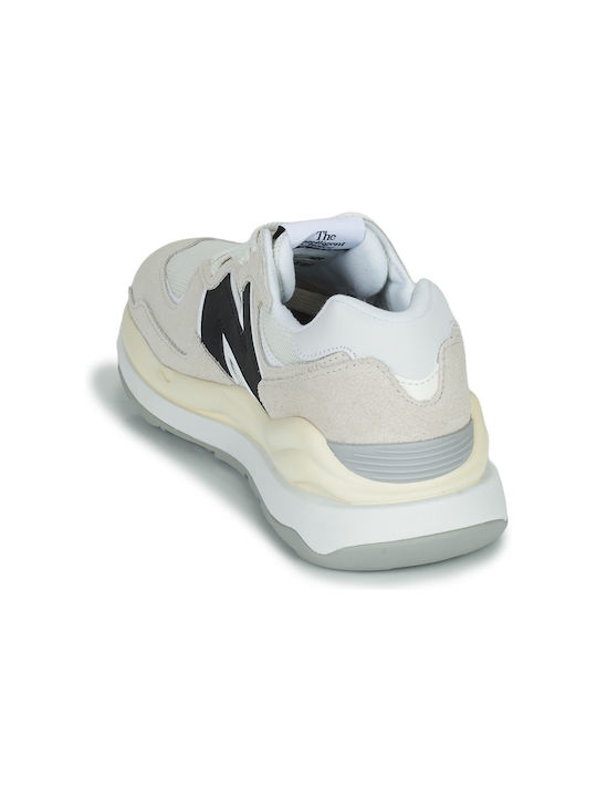 57/40 Ανδρικά Sneakers Λευκά