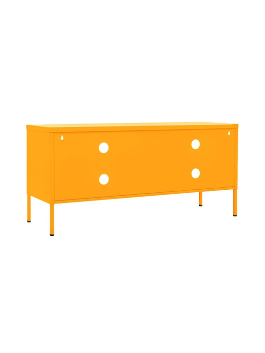 Stand TV Metalic Galben Muștar L105xA35xÎ50cm
