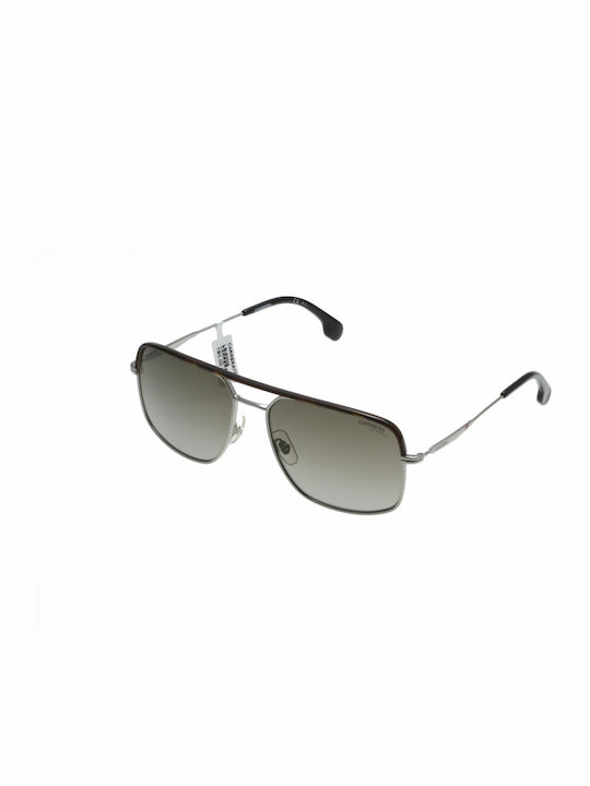 Carrera Men's Sunglasses with Brown Tartaruga Metallic Frame and Grey Gradient Lens 152/S 6LBHA