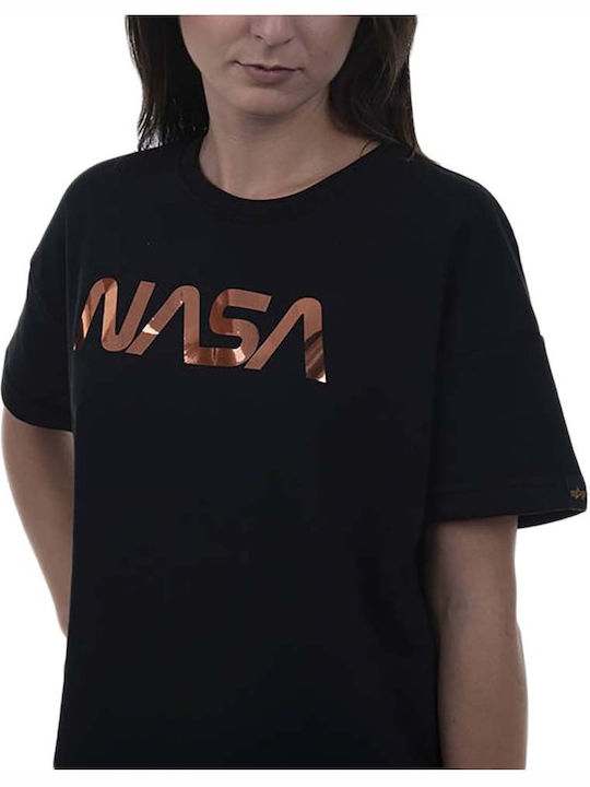 Mini T-shirt Φόρεμα Μαύρο
