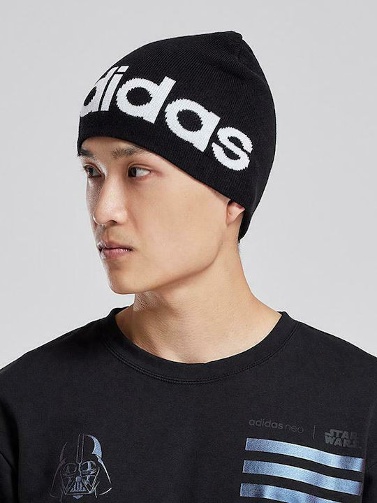 Adidas Daily Ανδρικός Beanie Σκούφος σε Μαύρο χρώμα