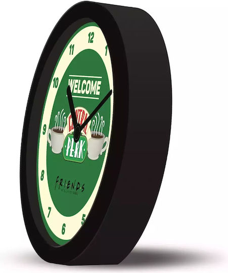 Pyramid International Central Perk Welcome Green Wall Clock