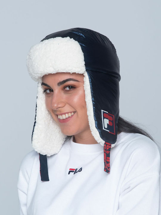 Trapper Beanie Earflap Beanie in Navy Blue color