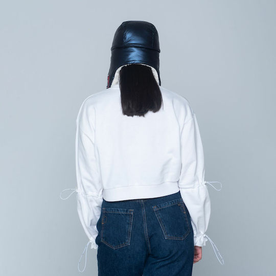 Trapper Beanie Ушанка Женски Шапка в Тъмносин цвят