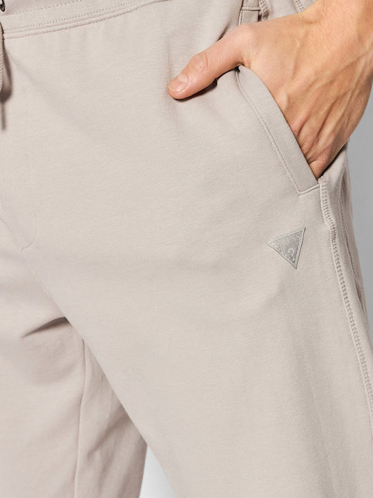 Sweatpants with Elastic Beige