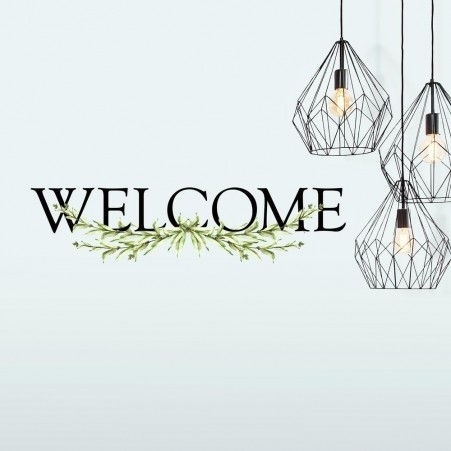 Autocolant Decorativ Perete Welcome Quote 1buc 11.8x11.2buc RoomMates Decor