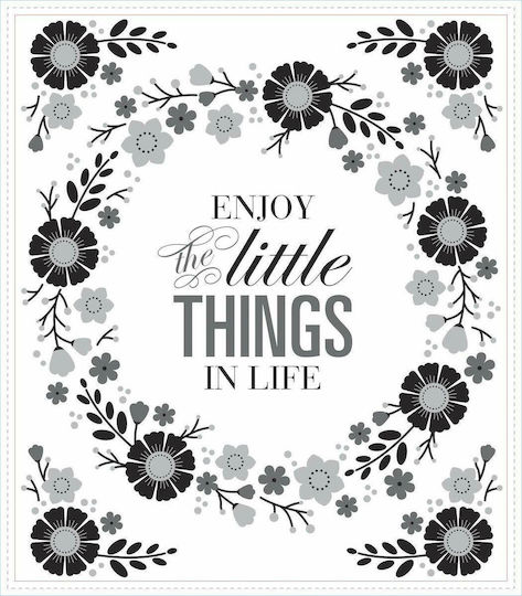 Декоративно Стикер Стена Floral Wreath Quote Giant Decals 1бр 41x40бр RoomMates Decor