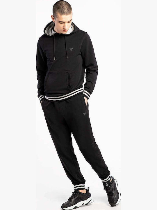 Sweatpants with Elastic Black