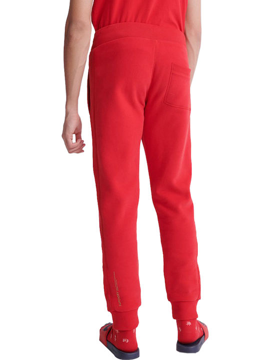 Superdry Orange Label CNY Jogger Pants Red