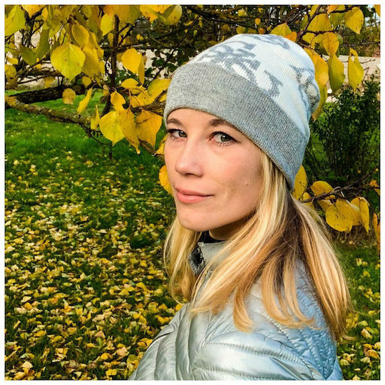 Beanie Feminin Căciulă Tricotat Off White