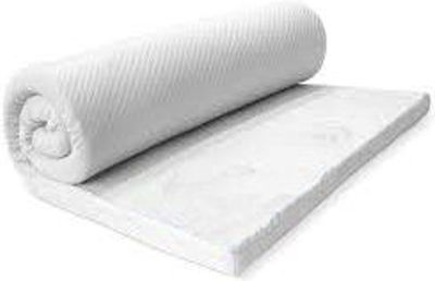 Eco Sleep Single Bed Foam Mattress Topper Waterfoam with Aloe Vera & Removable Cover 90x190x4cm