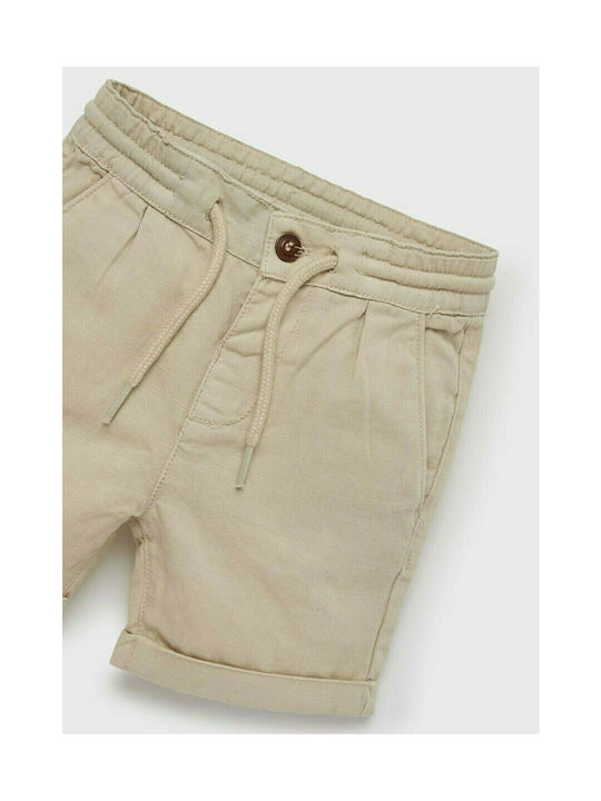 Mayoral Kids Shorts/Bermuda Fabric Beige