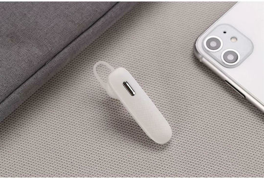 Foneng BL20 In-ear Bluetooth Handsfree Ακουστικό Λευκό