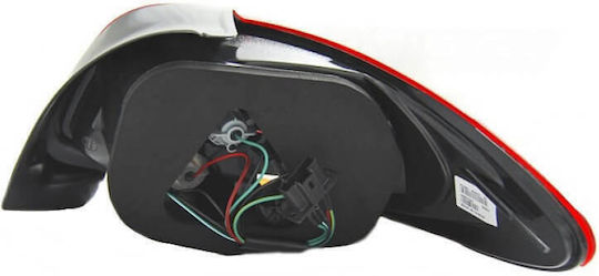 Carner Tinted Taillights LED Peugeot 206 Red/Tinted 1998-2007 2 Pieces