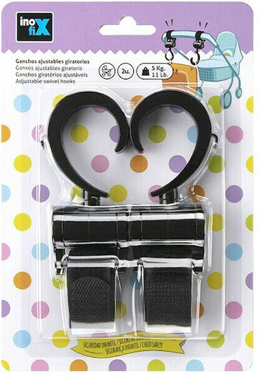 Inofix Stroller Hook Blacks