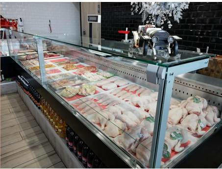 Dominox Meat Display Case VIA-251-1M H120xW250xD110cm