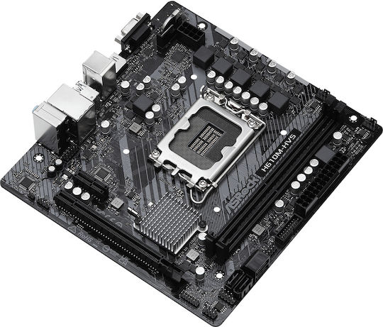 ASRock H610M-HVS Motherboard Micro ATX with Intel 1700 Socket
