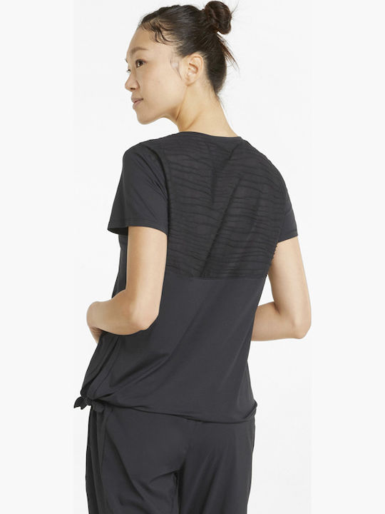 PUMA T-Shirt Μαύρο
