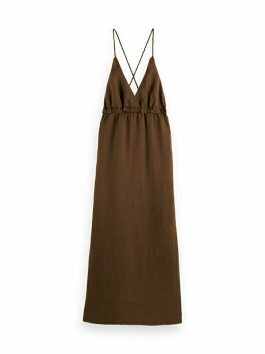 Summer Maxi Dress Brown