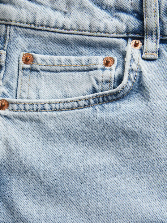 Turin High Waist Women's Jean Trousers Flared in Bootcut Fit Light Aged Denim