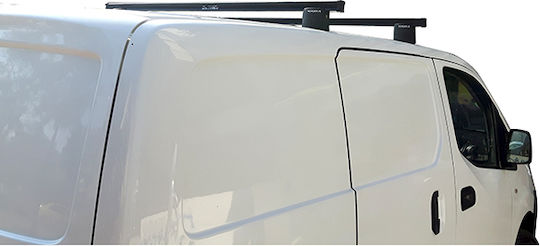Nordrive Μπάρες Οροφής Μεταλλικές για Nissan NV200 (Σετ με πόδια) Μαύρες